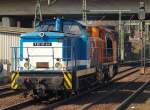 345 204-2/V60-SP-014 wird von northrail 9/271 025-9 durch Harburg gezogen. 2.4.11