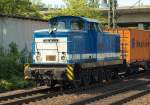 ...die 345 204-2 von Spitzke anstatt der 271 025 von Northrail mit einem Containerzug nach Harburg gefahren. 7.5.11