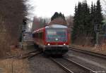 628 554/928 554 & 628 547/928 547 fahren am 10.3.12 als RB nach Neustadt (Holst.)/Fehmarn-Burg in den Bhf. Bad Schwartau ein.