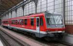 628/928 647 abgestellt im Hbf von Lbeck. 20.06.2012