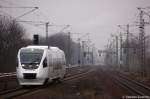 VT 643.02 der PEG als Lz in Berlin Jungfernheide in Richtung Berlin Spandau. 21.01.2011
