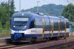 643 119-0/943 119-7/643 619-9....VT 729 der NOB auf dem Weg nach Kiel. SL 9.7.10