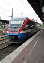 Dortmund Hbf.,zug fhrt nach Enschede L.RB 51,am 10.8.2010,
Prignitzer Eisenbahn