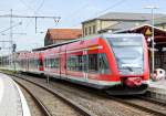 2 GTW als Usedom Express nach Swinemnde am 10.07.11 in Pasewalk