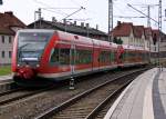 br-0646-stadler-gtw-2-6/149394/2-gtw-von-db-regio-brandenburg 2 GTW von DB Regio Brandenburg mit dem Usedom Express am 10.07.11 in Pasewalk