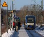 648 366/866 VT 306 hlt gerade in Schleswig. 02.01.2011