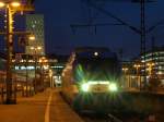 Am Abend des 29.10 standen 3 NOB Lint's als NOB nach Husum abfahrbereit im Bahnhof Hamburg-Altona.