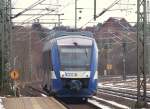 NOB Lint 41 305(648 365/865)dieselt gemtlich durch Schleswig Holstein. Schleswig 20.2.11