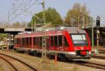 Der  Neue  von der anderen Seite aus aufgenommen, 648 456-1/956-0 steht am Ostermontag, dem 25.4.11, abgestellt am Lbecker Hbf.
