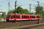 648 354-8/854-7 dieselt hier als Leerfahrt durch Harburg. 7.5.11