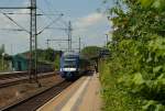NOB's VT 301 und 307 im Bahnhof Schleswig. 30.5.11