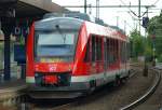 Neueste Ausgabe der Alstom Lint Generation, 648 450-4/950-3 als Rb auf dem Weg nach Kiel. NMS 01.07.11