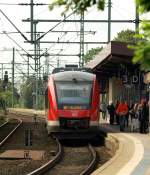 648 346-4/846-3 kam gerade aus Kiel als RB nach Neumnster gefahren. 6.9.11