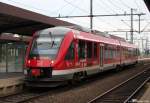 648 455-3/955-2 steht am Morgen des 4.9.11 im Bhf. Neumnster.