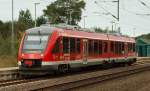 648 457/957als RB nach Kiel hier bei der Abfahrt in Schleswig. 16.9.11