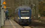 VT 308 und 302 im Basisfahrplan wegen des Streikes in Doppeltraktion in Schleswig. 09.10.11