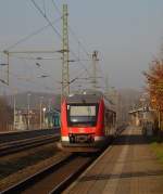 648 457/957 als RB nach Husum(2.Umlauf). SL 13.11.11