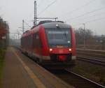 RBSH Lint 41 648 347-2/847-1 unterwegs von Kiel nach Husum hier leider schlecht fotografiert bei der Einfahrt in Schleswig(olle Kompaktknipse ist vllig berfordet mit solchem Wetter...). SL 18.11.11