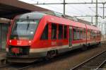 648 346/846 steht am 26.11.11 als RB nach Kiel Hbf. im Bhf. Neumnster.