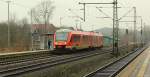 RBSH Lint 648 345/845  Pln  dieselt hier aus Schleswig Richtung Kiel ab. 23.12.11