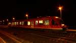 648 451/951 als erste RB Richtung Kiel hier kurz vor der Abfahrt in Schleswig. 29.12.2011