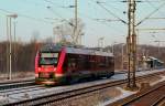 648 337/837  Groenbrode  verlsst hier Schleswig Richtung Kiel. 3.2.12