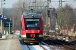 648 459/959 als RB nach Kiel steht abfahrbereit im Schleswiger Bahnhof. 06.02.2012