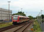 648 353/853 & 648 333/833 dieseln am 18.6.12 als RB nach Kiel Hbf. durch den Bhf. Kiel-Hassee CITTI-PARK.