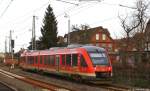 648 454/954 erreichte am 28.12.12 als RB aus Lbeck Hbf. den Endbahnhof Lneburg.