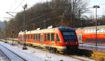 648 451/951 fuhr am 15.12.12 als RB aus Husum in den Zielbahnhof Kiel Hbf. ein.