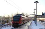 648 347/847 & 350/850 fuhren am 15.12.12 als RE aus Lbeck Hbf. in den Kieler Hbf. ein.