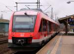 RBSH 0648 001 und 001 als RB nach Husum, Schleswig 18.03.2014