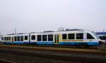 OLA GmbH VT 701/0648 295-3/795-2 abgestellt in Husum-Nord. 29.03.2014