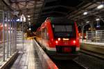 DB 0648 343/843 als RB von Husum nach Hususm wartet auf die Abfahrt in Rendsburg. 12.04.2014