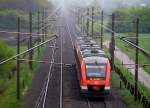 DB Regio 0648 450/950 und 335/835 als RB nach Kiel aufgenommen bei Lürschau. 07.05.2014