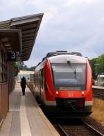 DB Regio 0648 337/837 als RB 15960 nach Bad St.Peter-Ording, Husum, 13.07.14
