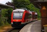 DB Regio 0648 351/851 als RB nach Kiel, Husum, 13.07.2014