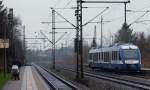 Vaddi Tochter und der NOB VT 306(0648 366/866), Schleswig 01.04.2010(267)