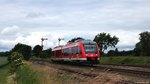 Der 648 462-0/962-9 fuhr am bedeckten 18.6.16 als RE72 nach Kiel Hbf.