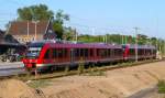 648 004/504 und 648 006/506 kommen gerade aus Kiel nach Flensburg gefahren(Doppeltrak. wg. der Kieler Woche). Flbg 23.6.10