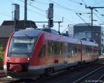 648 005-6/505-5 fhrt am 20.7.10 als RB 19758 nach Kiel Hbf. aus dem Bhf. Neumnster aus.