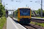 Auch die ODEG war mit einem Sonderzug in Priort an zu treffen gewesen. Es war ihr Triebwagen VT 650.65. Ziel dieses Sonderzug der ODEG ist mir nicht bekannt. 07.05.2011