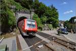 Traktionswandel am Hochrhein, der einzigen  Schweizer Dieselstrecke , die Schaffhausen mit Basel verbindet, sowie auch Rheinfelden AG, Stein-S�ckingen.