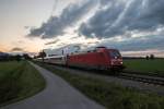 101 026 auf dem Weg nach Salzburg am 8.