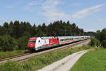 101 076 mit dem  IC Knigssee  aus Berchtesgaden kommend am 6.