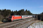 101 042 mit dem  IC-Knigssee  am 9.