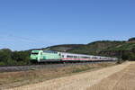 101 005  DEVK  mit dem  IC Knigssee  auf dem Weg nach Wrzburg am 7.