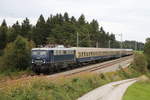 110 278 von  Centralbahn  mit einem Sonderzug am 22.