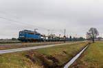 140 037-1 mit leeren Autotransportwagen am 3.