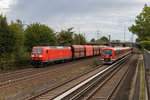 145 022-0 und eine  Hamburger S-Bahn  am 2.